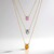 Collana in oro con Zaffiro Arancione Ban Ka Cha