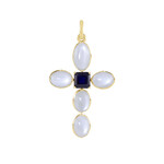 Zilveren hanger met een witte maansteen (Adela Silber)