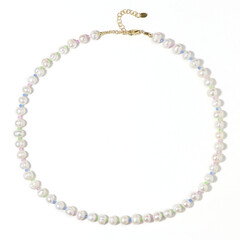 Collar en plata con Perla blanca Freshwater