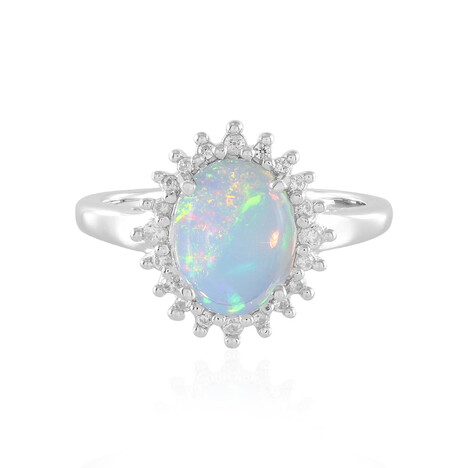 Welo-Opal-Silberring