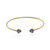 Bracciale in oro con Tanzanite AAA