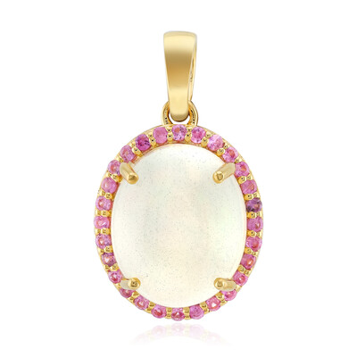 Ciondolo in argento con Opale di Welo