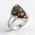 Anello in argento con Calcedonio Venus
