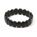 Armband met obsidiaanstenen