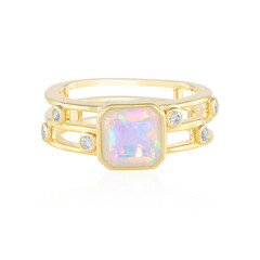 Anillo en plata con Ópalo Welo AAA (de Melo)