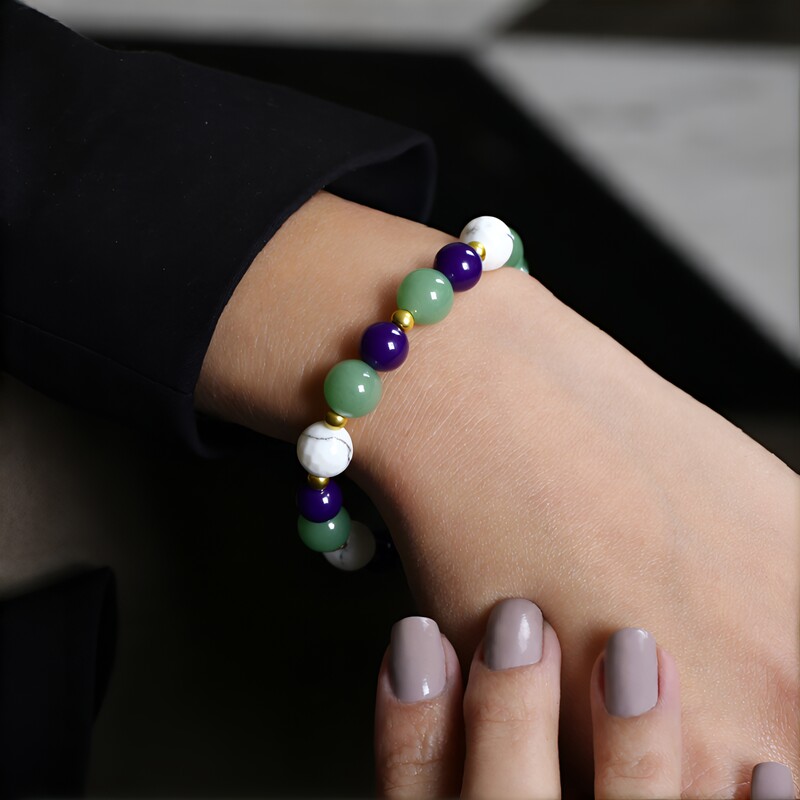 Bracciale con Howlite