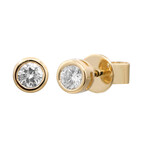 Orecchini in oro con Diamante SI2 (H) (CIRARI)
