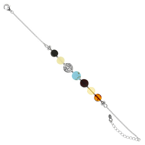 Bracciale in argento con Turchese (dagen)