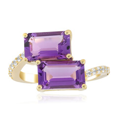 Anello in oro con Ametista (de Melo)