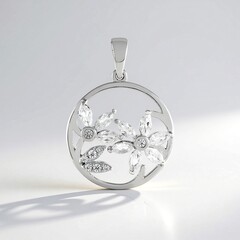 Ciondolo in argento con Zircone