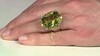 Anillo en plata con Cuarzo del Ouro Verde (Gems en Vogue)