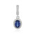 Pendentif en argent et Kyanite du Népal