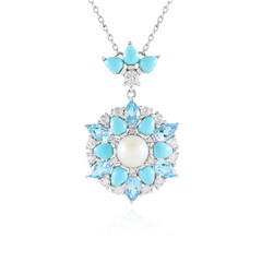 Edelstein-Silbercollier (de Melo Essence)
