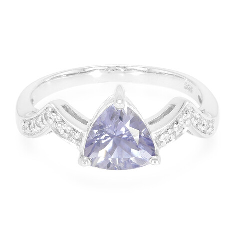 Madagaskar-Iolith-Silberring