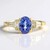 Anello in oro con Tanzanite AAA (CIRARI)