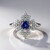Bague en argent et Tanzanite