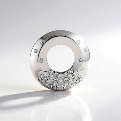 Ciondolo in argento con Zircone (de Melo Essence)