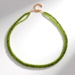 Collana in argento con Peridoto