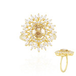 Anello in argento con Zircone Mandarino (Adela Silber)