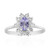 Bague en argent et Tanzanite