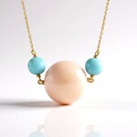Collana in argento con Opale Rosa (de Melo Essence)