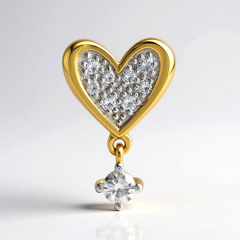 Ciondolo in oro con Diamante SI1 (G) (Annette)