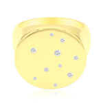 Anillo en plata con Diamante I1 (G) (Annette)