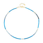 Collier en argent et Aigue-Marine Santa Maria