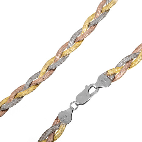 Zilveren halsketting