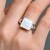 Anello in argento con Opale di Welo (de Melo)