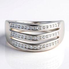 Anello in argento con Zircone
