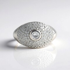 Anello in argento con Zircone
