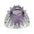 Bolivianischer Amethyst-Silberring