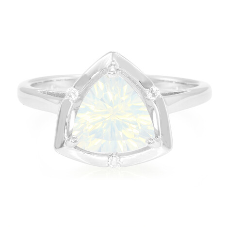 Mondblauer Quarz-Silberring