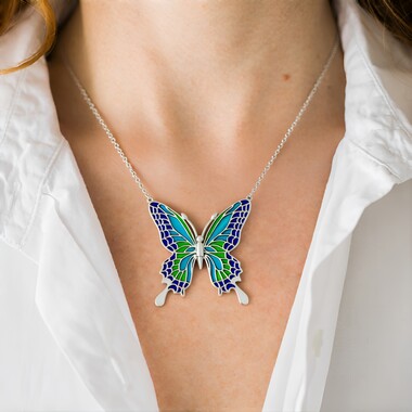 Collar en plata (Adela Silber)