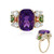 Sibirischer Amethyst-Goldring (Adela Gold)