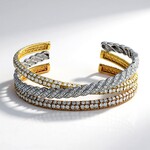 Bracciale in oro con Diamante VVS1 (G) (Annette)