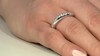 Bague en argent et Zircon