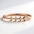 Anello in oro con Diamante Rose de France SI1 di Argyle (Annette)