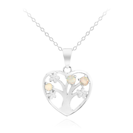 Collar en plata con Ópalo de Welo