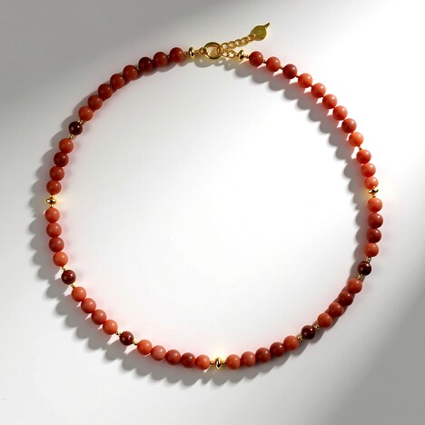 Collana in argento con Agata Pionier