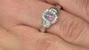 Bague en argent et Opale Welo