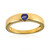 Bague en argent et Tanzanite AAA