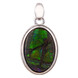 Ciondolo in argento con Ammolite
