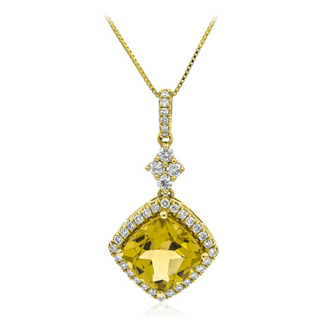 Kaiserlicher Beryll-Goldhalskette (AMAYANI)