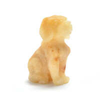 Figurine et Quartz jaune