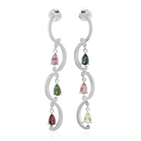 Orecchini in argento con Tormalina (Remy Rotenier)