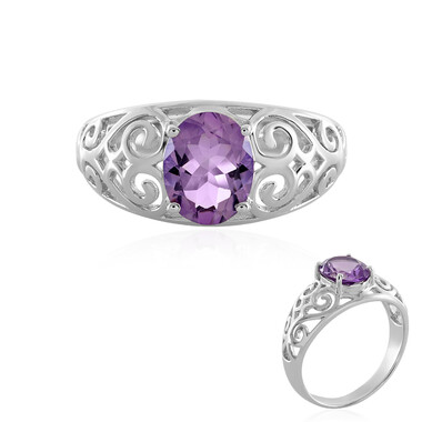 Anello in argento con Quarzo Azur