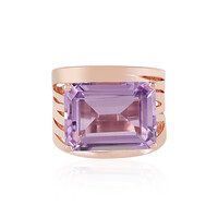 Lavendel-Amethyst-Silberring
