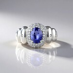 Anello in argento con Tanzanite (de Melo Essence)
